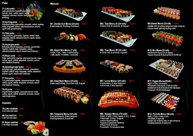 Mr.Fish Sushi Ribe - Ribe