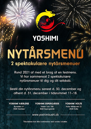 Opinii despre Yoshimi în Værløse - Gastronomi og hotelvirksomhed