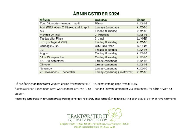Traktørstedet Gjorslev Bøgeskov