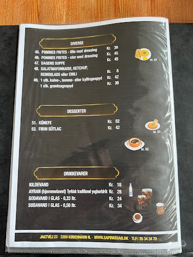 Safir Kebab - Gastronomi og hotelvirksomhed