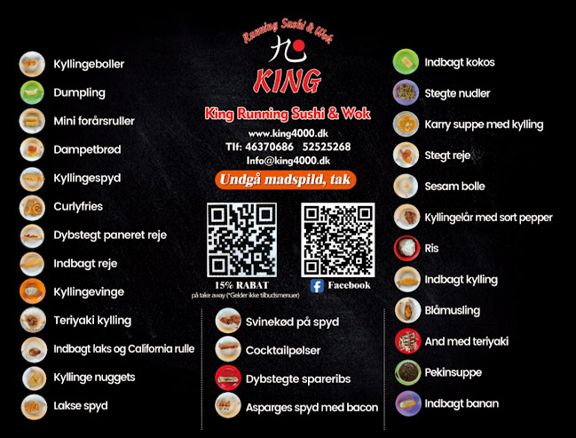 King Running Sushi & Wok