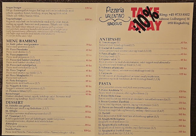 Comentarii opinii despre Pizzeria Valentino Søndervig