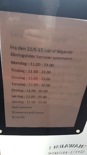Shawarma Grill-House . Roskilde - Gastronomi og hotelvirksomhed