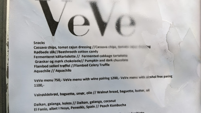 VeVe - Gastronomi og hotelvirksomhed