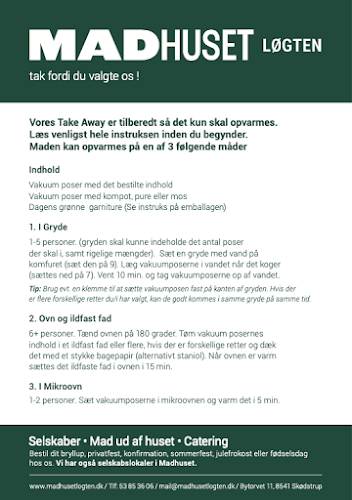 Opinii despre Madhuset Løgten în Skødstrup - Gastronomi og hotelvirksomhed