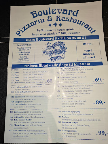 Boulevard Pizzeria & Restaurant - Gastronomi og hotelvirksomhed