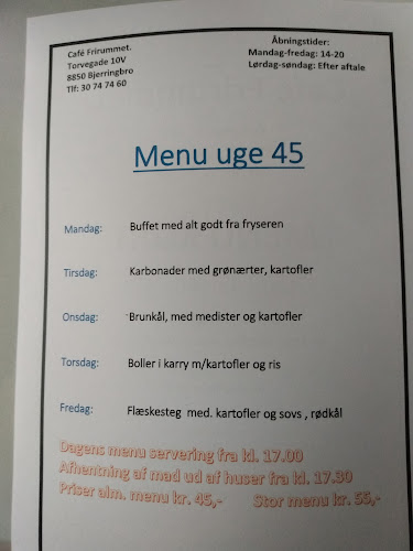 Cafe Frirummet Aps - Bjerringbro