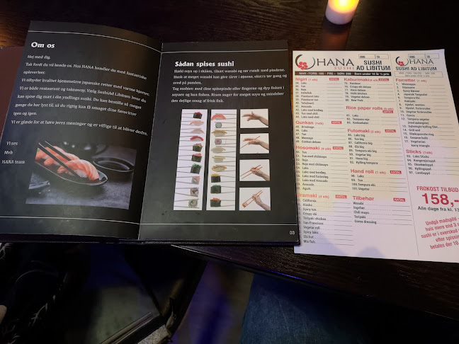 Opinii despre Hana Sushi în Nykøbing Sjælland - Gastronomi og hotelvirksomhed