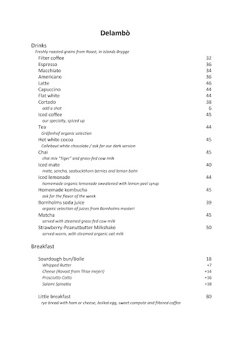 Delambò - Gastronomi og hotelvirksomhed