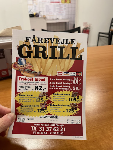 Opinii despre Fårevejle grill în Fårevejle - Gastronomi og hotelvirksomhed