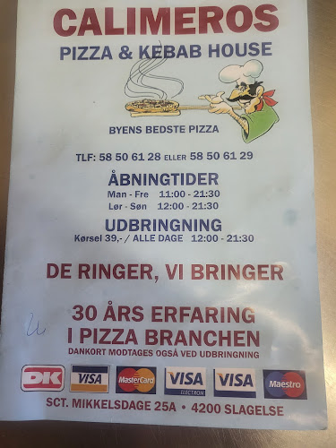 Calimeros Pizza - Slagelse