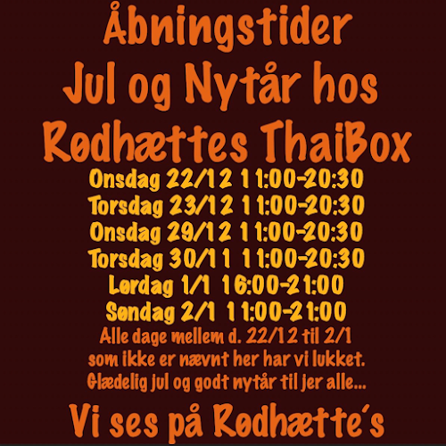Opinii despre Rødhættes Thaibox în Holbæk - Gastronomi og hotelvirksomhed
