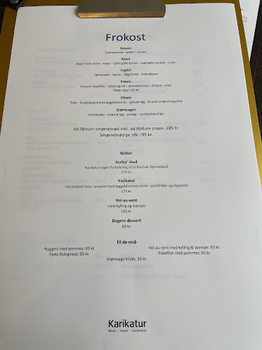 Karikatur Restaurant og Bar i Sønderborg