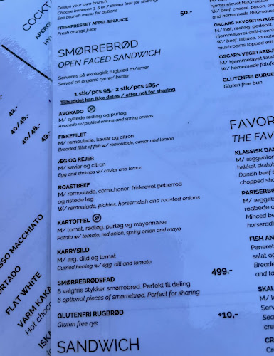 Cafe Oscar - Gastronomi og hotelvirksomhed