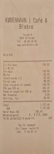 København - Gastronomi og hotelvirksomhed