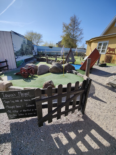 Isbaren Liseleje vaffelbageri minigolf - Liseleje