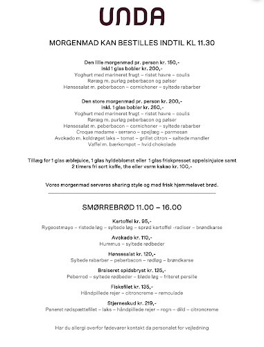 UNDA - Gastronomi og hotelvirksomhed