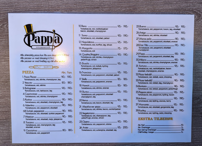 Opinii despre Pappa Pizza în Aarhus - Gastronomi og hotelvirksomhed
