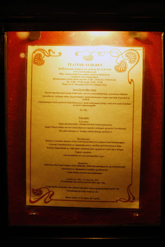 Comentarii opinii despre Restaurant Teaterkælderen