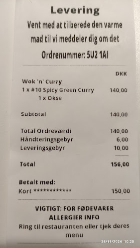 Opinii despre Wokka Valby (tidl. Ris og Nudler) în København - Gastronomi og hotelvirksomhed