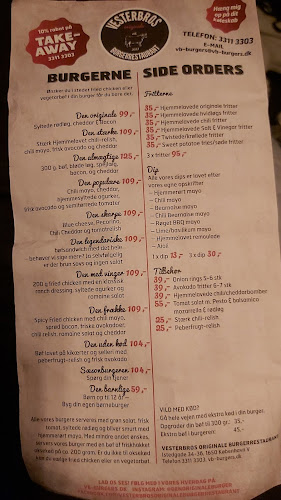 Opinii despre Vesterbros Originale Burgerrestaurant în København - Gastronomi og hotelvirksomhed