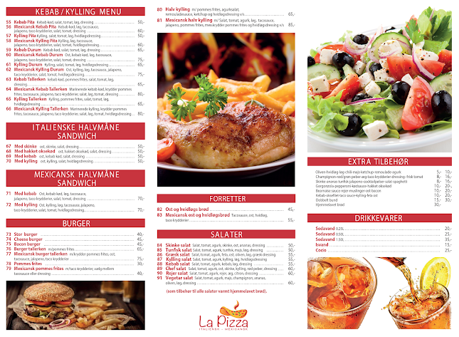 Opinii despre La Pizza Italiensk & Mexicansk în Varde - Gastronomi og hotelvirksomhed