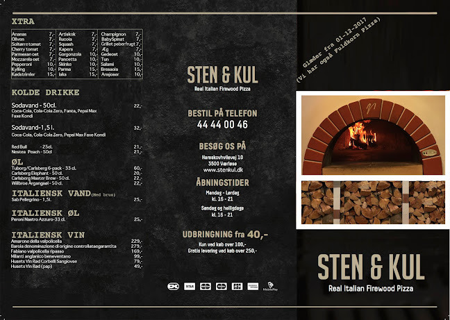 Opinii despre Værløse Sten & Kul Pizza în Værløse - Gastronomi og hotelvirksomhed
