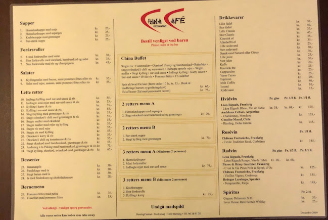 Opinii despre China Café în Herning - Gastronomi og hotelvirksomhed