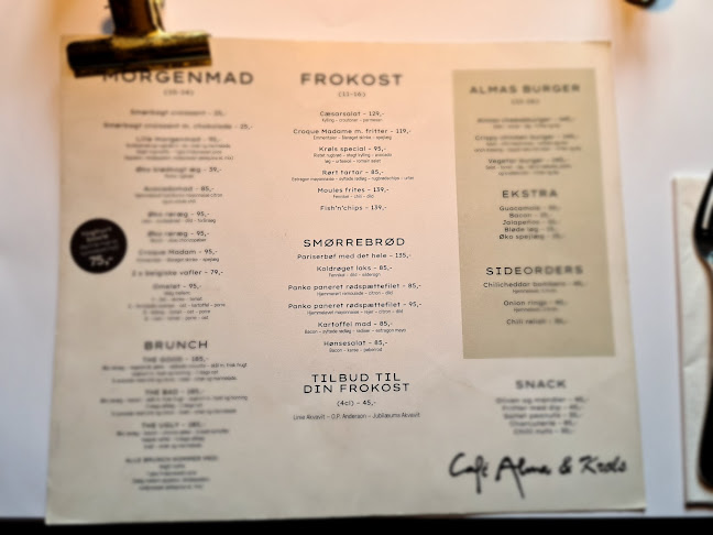 Café Alma - Gastronomi og hotelvirksomhed