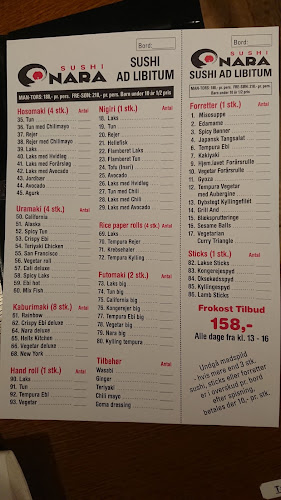 Opinii despre Nara Sushi în Vejle - Gastronomi og hotelvirksomhed