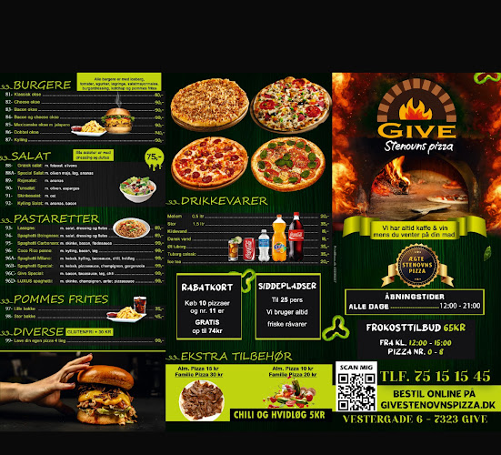 Give Stenovnspizza - Give