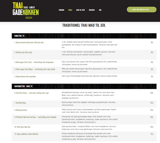 Opinii despre Thai Gade Køkken Måløv în Måløv - Gastronomi og hotelvirksomhed