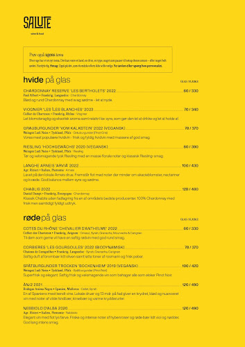 SALUTE | wine & food