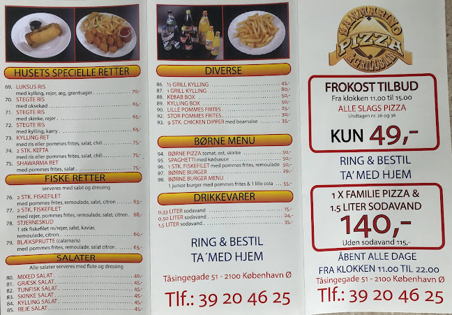 Opinii despre Del Nonno Pizza Østerbro în København - Gastronomi og hotelvirksomhed