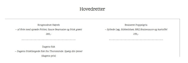 Restaurant JA - Holstebro