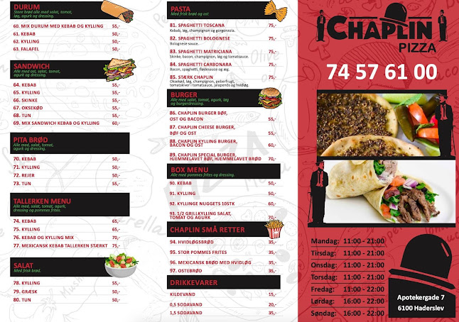 Opinii despre Chaplin Pizza în Haderslev - Gastronomi og hotelvirksomhed