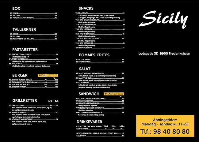 Opinii despre Pizza Sicily în Frederikshavn - Gastronomi og hotelvirksomhed