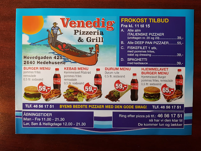 Opinii despre Venedig Pizza în Hedehusene - Gastronomi og hotelvirksomhed