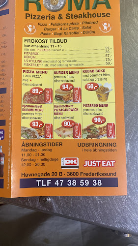 Roma Pizzeria & Steakhouse