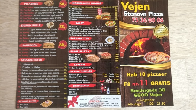 Opinii despre Vejen stenovnspizza în Vejen - Gastronomi og hotelvirksomhed