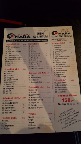 Nara Sushi - Gastronomi og hotelvirksomhed