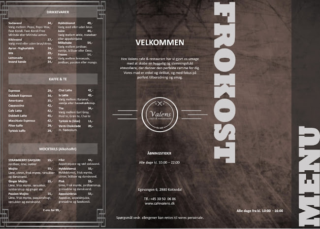 Opinii despre Valens Cafe & Restaurant în Kokkedal - Gastronomi og hotelvirksomhed