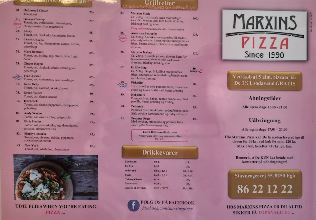 Marxins Pizza & Steak v/Gholam Hossein Pouraskari - Egå