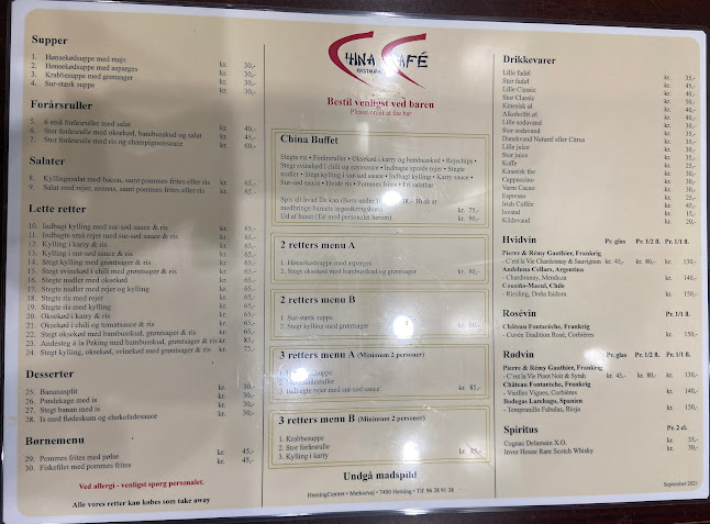 Opinii despre China Café în Herning - Gastronomi og hotelvirksomhed