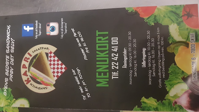Kapri Sandwich & Salatbar