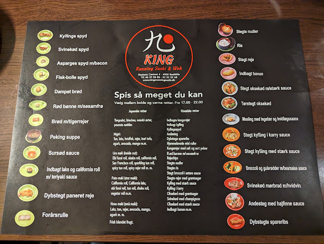 King Running Sushi & Wok - Gastronomi og hotelvirksomhed