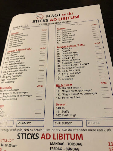 Opinii despre Magi Sushi în København - Gastronomi og hotelvirksomhed