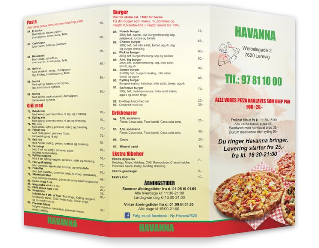 Opinii despre Ny Havanna Pizza Lemvig în Lemvig - Gastronomi og hotelvirksomhed