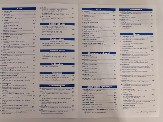 Boulevard Pizzeria & Restaurant - Nakskov