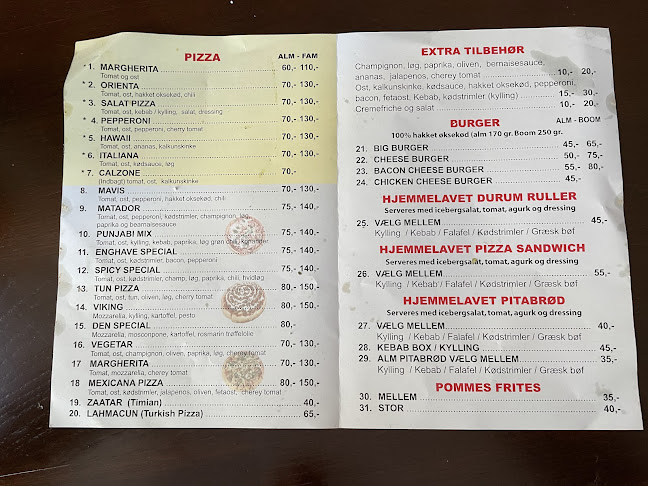 Enghave Pizza Spicy Gryde